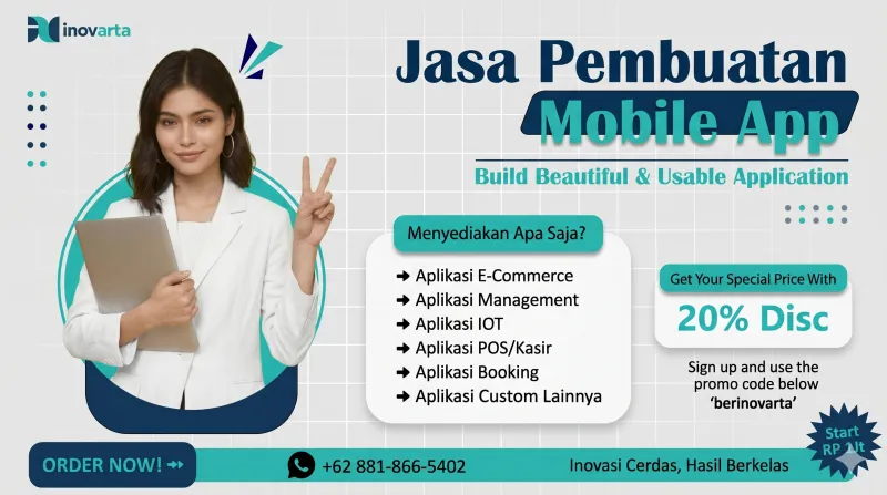 Jasa Pembuatan Mobile App UMKM | Custom App | Flutter | Kotlin | ETC